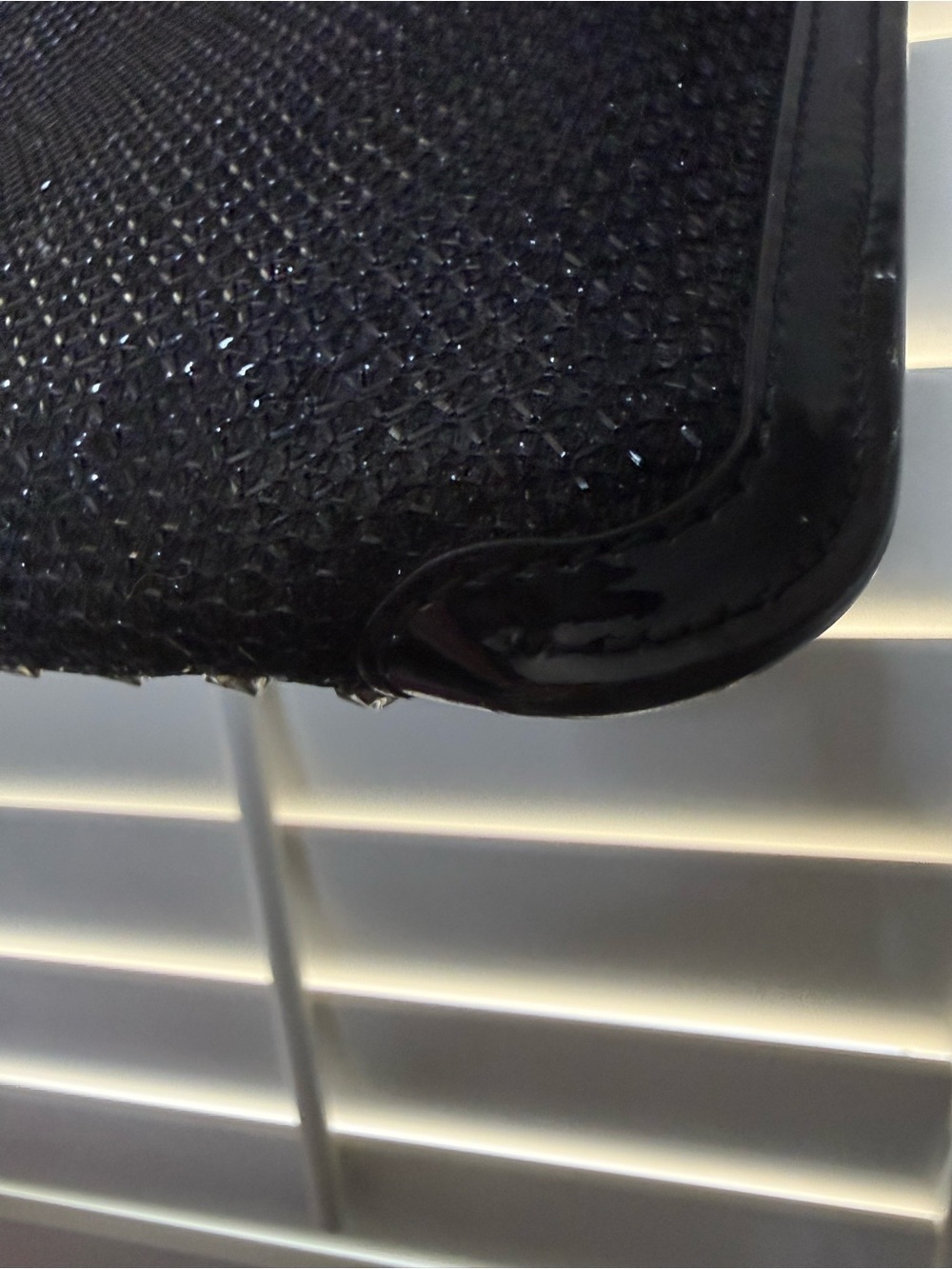 AUTHENTIC Christian Louboutin Black Studded‎ Crossbody + Entrupy COA 🔥 - Picture 9 of 13